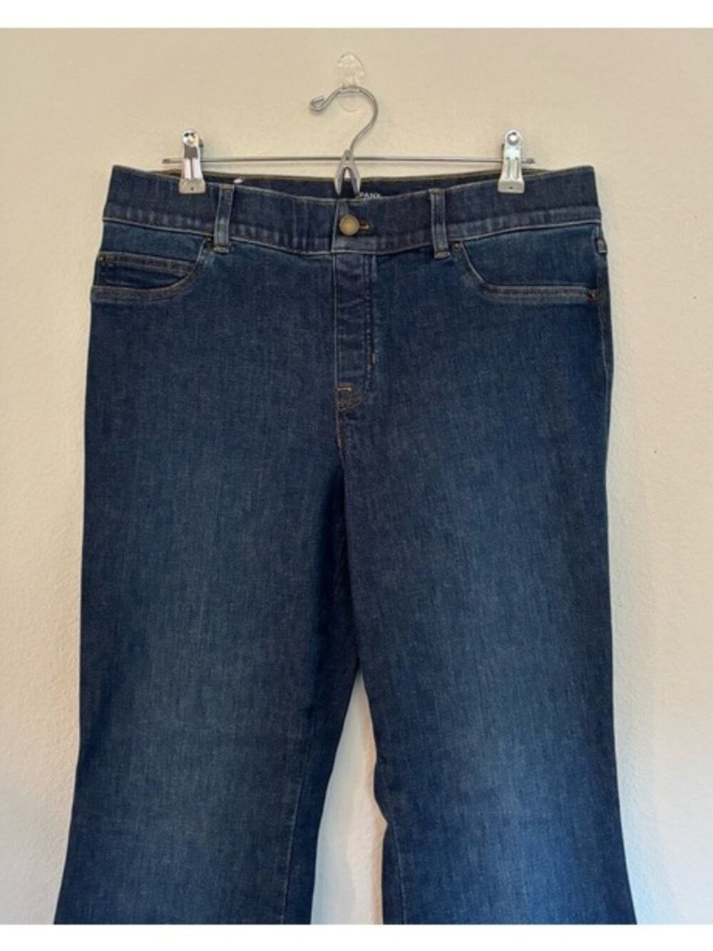 SPANX Flare Jeans in Authentic Blue Style 21164Q Size XL - Picture 3 of 7